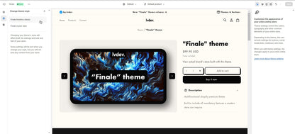 "Finale" theme